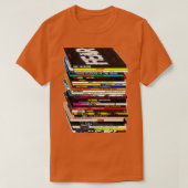 T-shirt Punk Music CDVinyl Stack (Design devant)