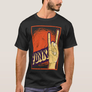 T-shirt Punk Music Retro Punk Rock Concert