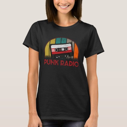 T-shirt Punk Radio Punker Rock Punks (Devant)