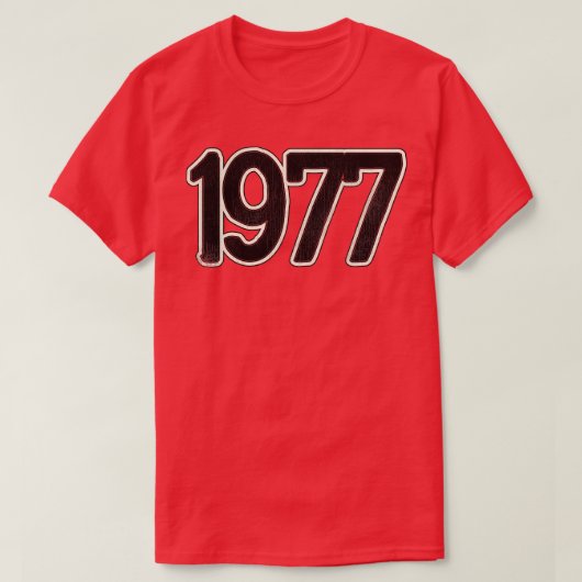 T-shirt Punk Rock 1977 (Design devant)