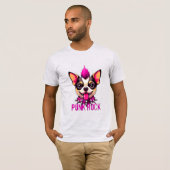 T-SHIRT PUNK ROCK CHIHUAHUA (Devant entier)
