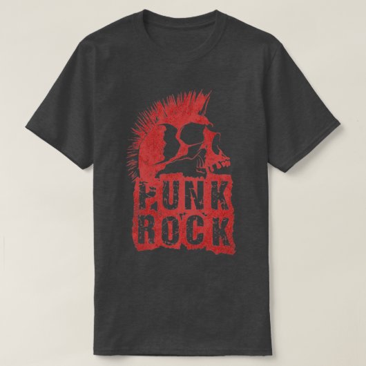 T-shirt Punk Rock Music10 (Design devant)