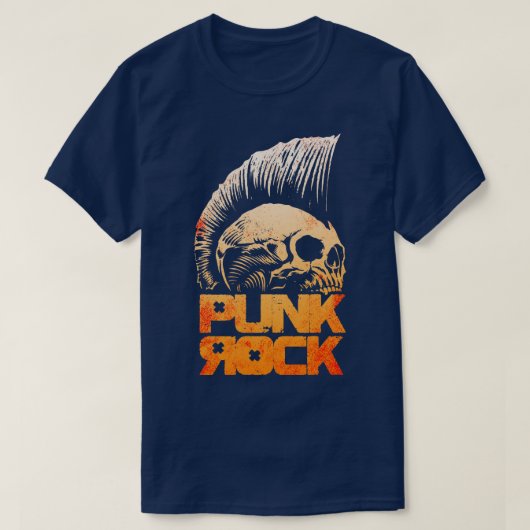 T-shirt Punk Rock Music 9 (Design devant)