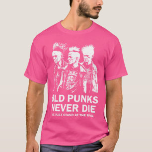 T-shirt Punk Rock Old Punks Never Die 4