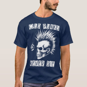 T-shirt Punk Rock Vieux Punks Ne Meurent Jamais 3