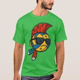 T-shirt Punk Rock Volleyball Style gift