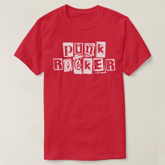 T-shirt Punk Rocker (Design devant)
