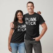 T-shirt PUNK ROCKet rétro (Unisexe)
