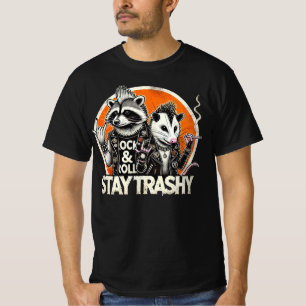 T-shirt Punk Stay Trashy