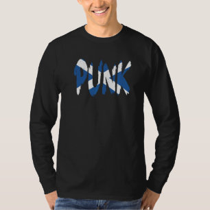 T-shirt Punk Till I Die Scotland Drapeau Scotland Edition