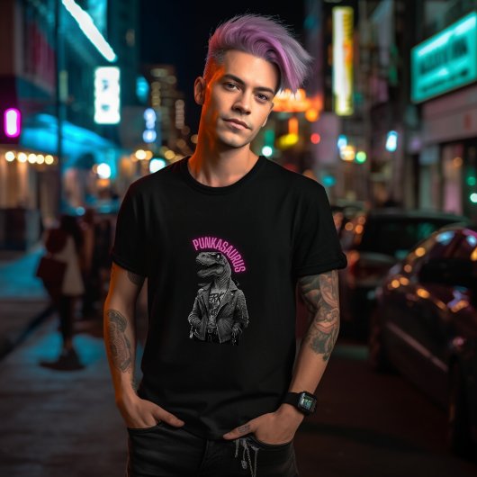 T-shirt Punkasaurus