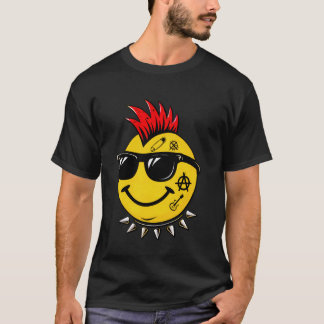T-shirt Punker Jumper - Guitares Anarchie Iro Rebelles Pun