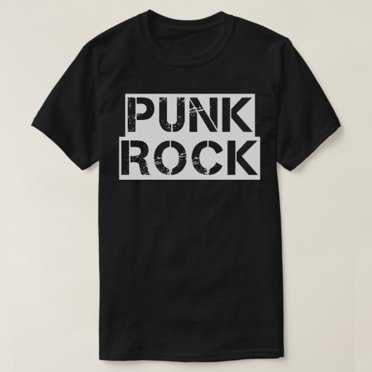T-shirt punkrock (Design devant)