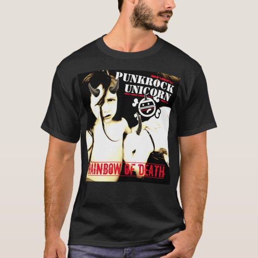 T-shirt Punkrock Unicorn (Devant)