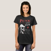 T-shirt Punks Not Dead, 48 ans et punk, Punk (Devant entier)