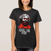 T-shirt Punks Not Dead, Karl Marx, Oi, Punkrock, Punk Pull (Devant)