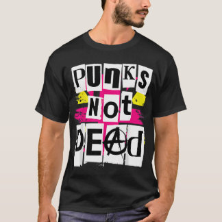 T-shirt Punks Not Dead pour les fans de Punk Rock