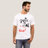 T-shirt punks pas complètement (Devant entier)