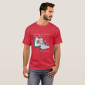 T-shirt Punny Dogs ne peut pas exécuter une IRM mais CATsc (Devant entier)