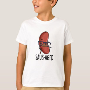 T-shirt Puns à la saucisse vieux et drôle d'âge saus