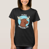 T-shirt Puns Amoose Me Drôle Moose Pun Moose Dark BG (Devant)
