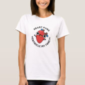 T-shirt Puns Coeur Ventricle Mon Fancy Funny Anatomie Pun (Devant)