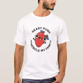 T-shirt Puns Coeur Ventricle Mon Fancy Funny Anatomie Pun (Devant)
