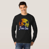 T-shirt Punta Cana Dominican Sunset Beach Retro Premium (Devant entier)