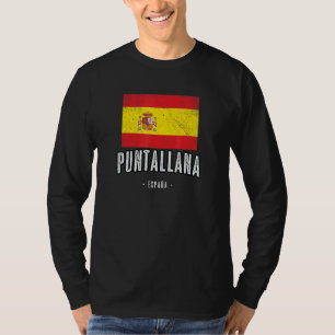 T-shirt Puntallana Espagne ES Drapeau Ville - Bandera Ropa