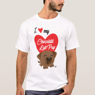 T-Shirt Pup au chocolat Labrador