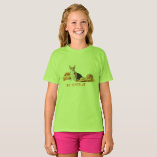 T-shirt Pup d'automne et Citrouilles