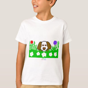 T-shirt Pup N Play Boys White Basic T Shirt