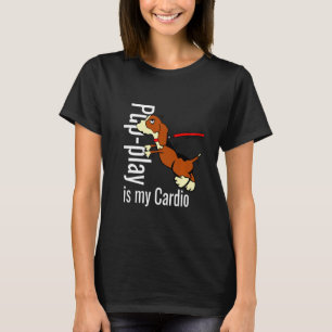 T-shirt Pup Play est mon Cardio Gay Kink Jeu de Rôle de Ch
