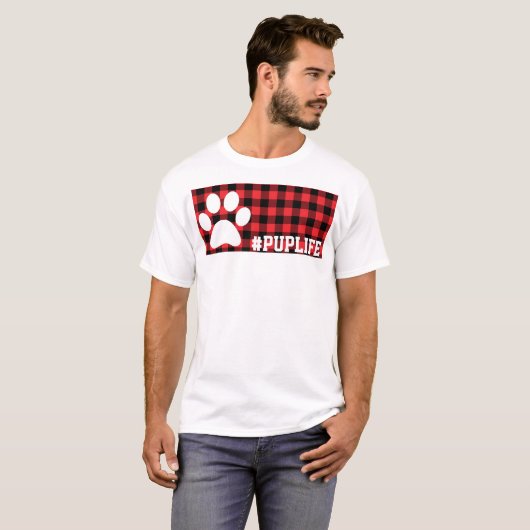T-shirt #Puplife (Devant entier)