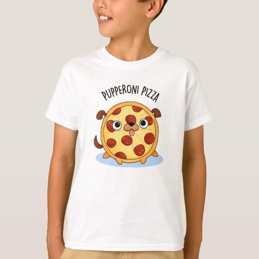 T-shirt Pupperoni Pizza Funny Pizza Pun (Devant)