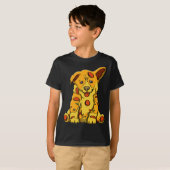 T-shirt Pupperoni Pizza Love Funny Femmes Amoureux de les  (Devant entier)