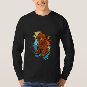 T-shirt Puppies de caniche amusant