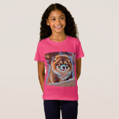 T-Shirt Puppies Huskies (Devant entier)