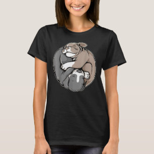 T-shirt Puppies Pitbulles Yin Yang Pour Pibble Mom