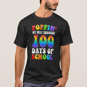 T-shirt Puppin My Way Through 100 Days 100th Day Of Schoo