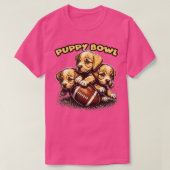 T-shirt Puppy Bowl dimanche Funny Puppies Puppybowl Ventil (Design devant)