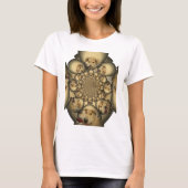 T-shirt Puppy Kaleidoscope Art Print (Devant)
