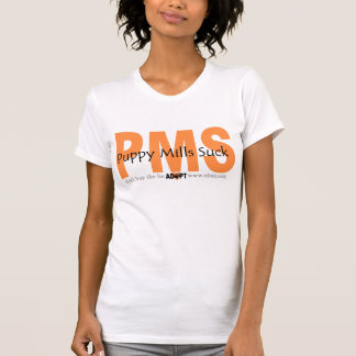 T-shirt Puppymills orange sucent la pièce en t