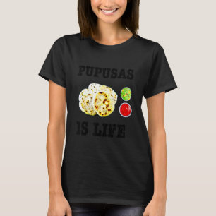 T-shirt Pupusas Salvadoran Love Food Comida El Salvador Gu