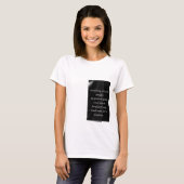 T-shirt pur (Devant entier)