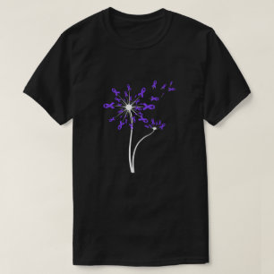 T-shirt Pur Dandelion de sensibilisation à l'épilepsie d