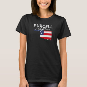 T-shirt Purcell USA State America Travel Oklahoman Premium