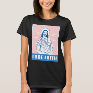 T-shirt Pure Foi Jésus Christ Eglise Religion Catholique