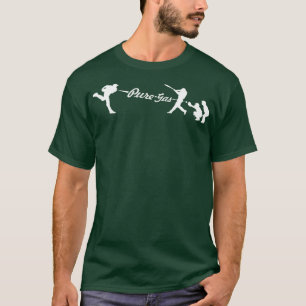 T-shirt Pure Gas Baseball Pitcher Strikeout K Bas