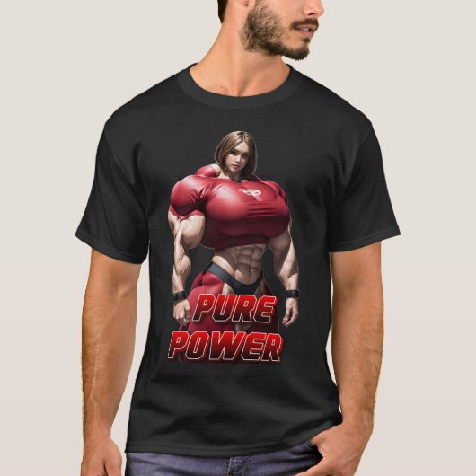 T-SHIRT PURE POWER (Devant)